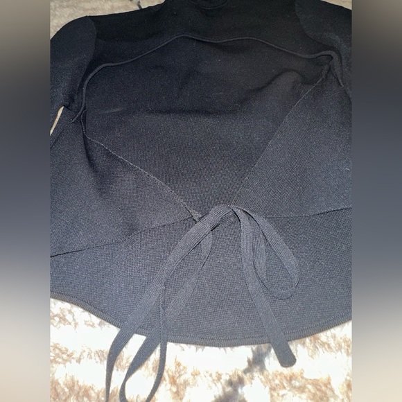 Zara open back mock neck top - Picture 4 of 4